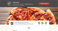 Desktop Screenshot of nickspizzadelivery.com